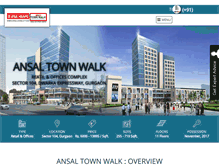 Tablet Screenshot of ansaltownwalk.com